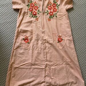 Floral Embroidered Dress